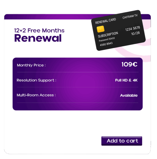 12+2 Free Months Renewal