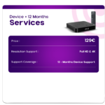 Device + 12 Months Services